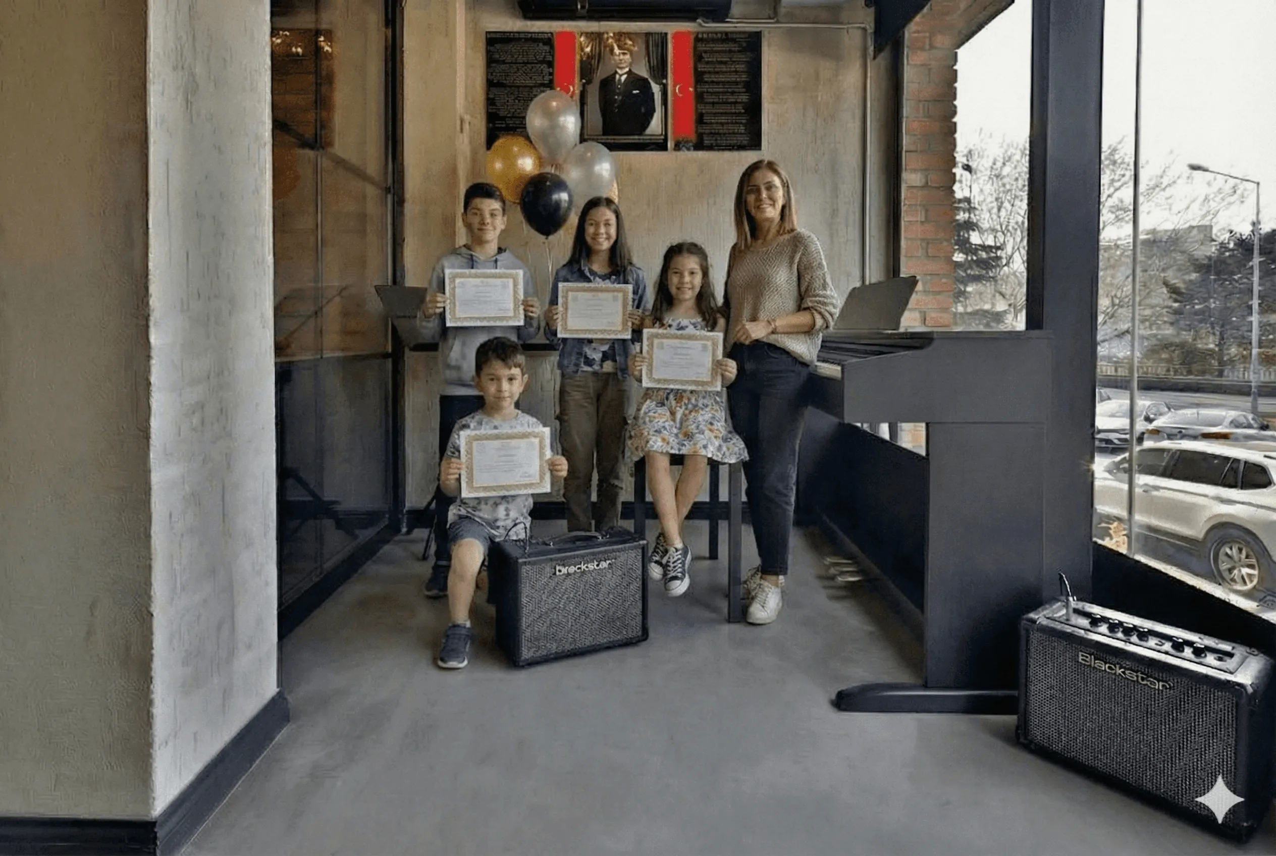 istanbul bakırköy çocuk piyano kursu mezunları öğrenciler